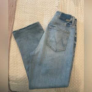 MOTHER Superior Scooter Ankle in Don’t be a Square 27